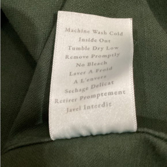 Frank & Eileen Famous Denim Rory Maxi Shirtdress In Vintage Green Size Small - Picture 14 of 14